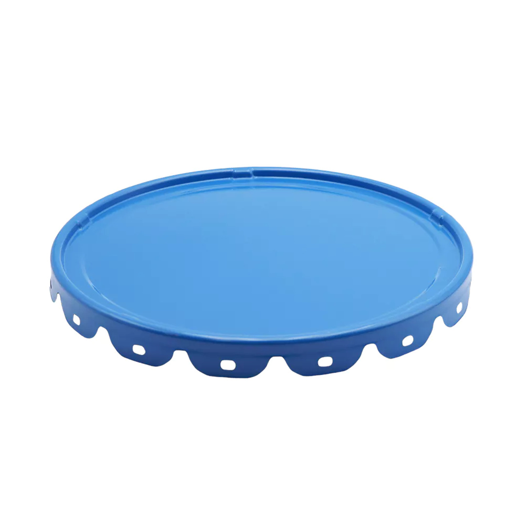 New technology unveiled! Straight flange tapered metal paint lid for more efficient safety sealing