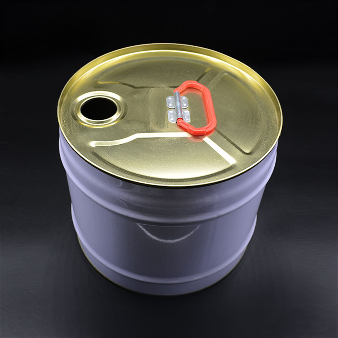 Tinplate Cylindrical Mental Tight Head Pail Lug Lid (10)